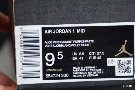 JORDAN MID AIR INCREDIBLE 554724-300 1 HULK 1030